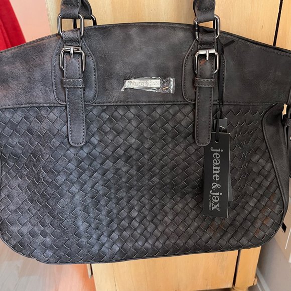 jeane & jax: designer vegan leather handbag - Picture 2 of 5